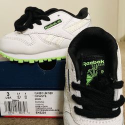 Baby Reebok Size 3