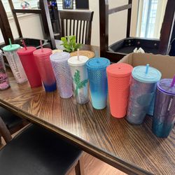 9 Starbuck Cups And Free Random 