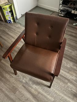 Brown Mid century Chair