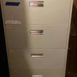 4 drawer large filing cabinet