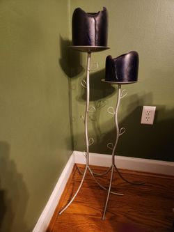6" Round Candleholders