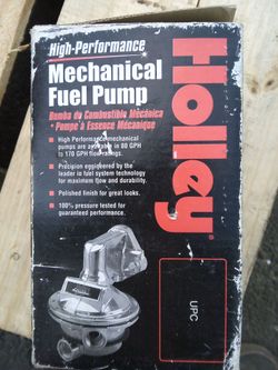 Holley fuel pump