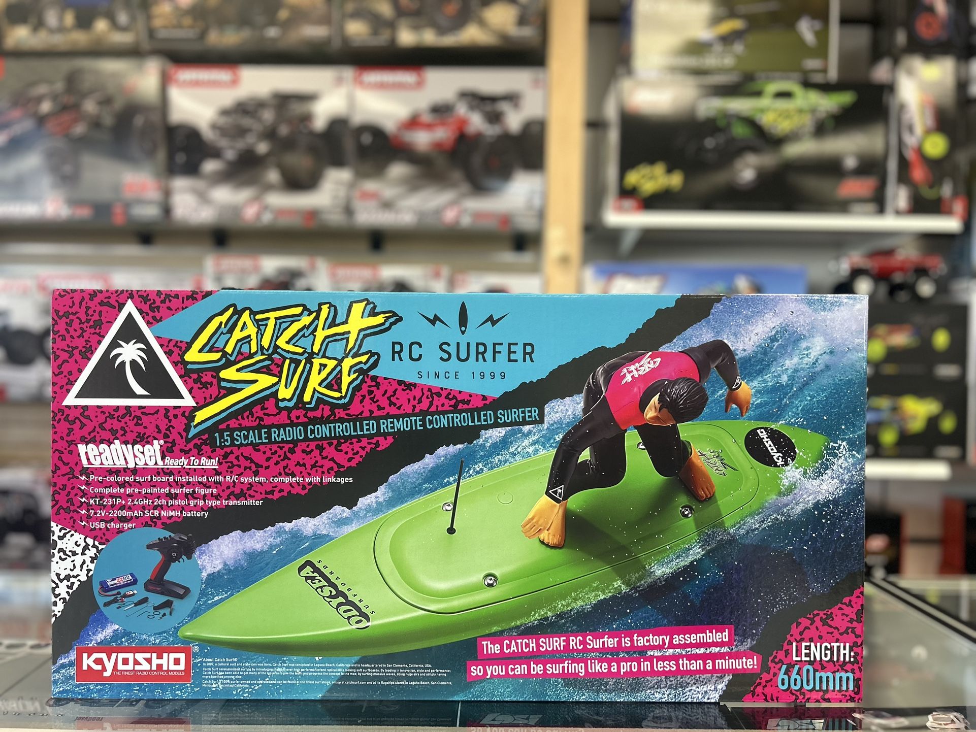 Kyosho 1/5 Scale RC Surfer RTR Battery Charger Combo