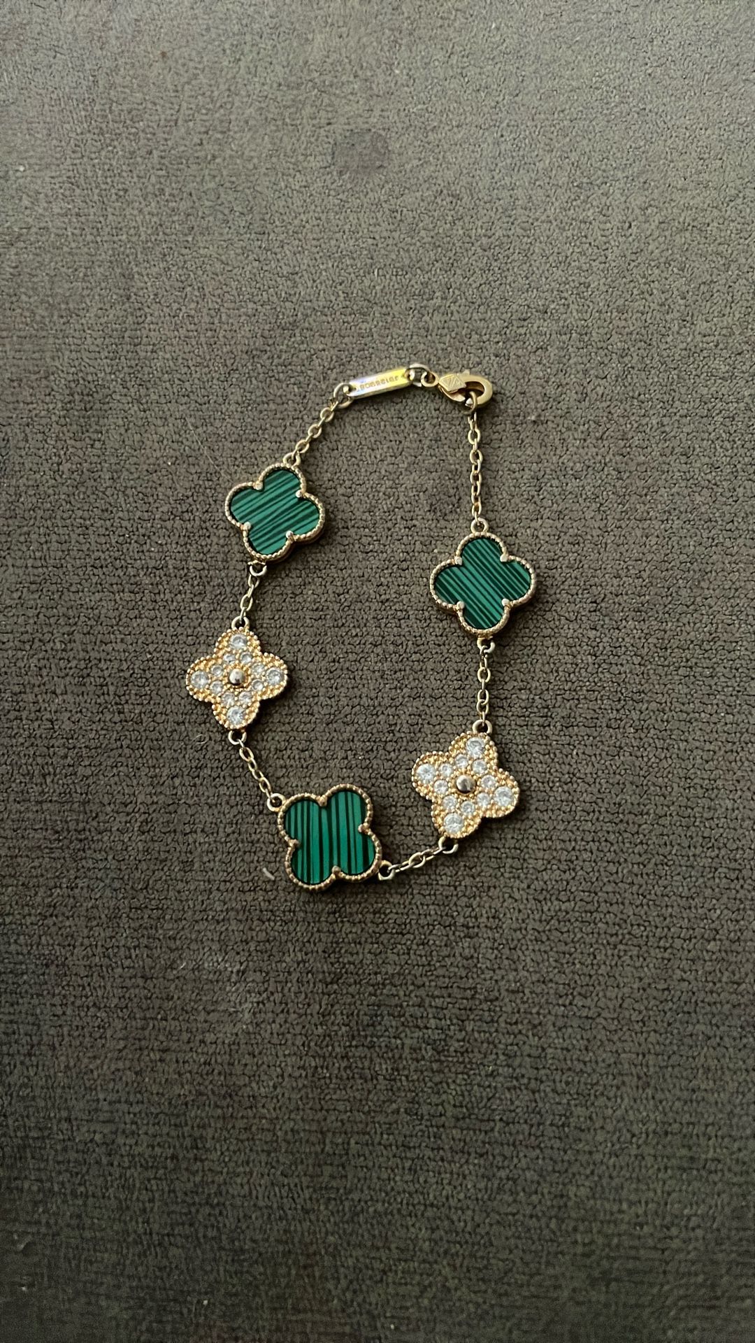 Van Cleef And Arpels Vintage alhambra yellow gold bracelet