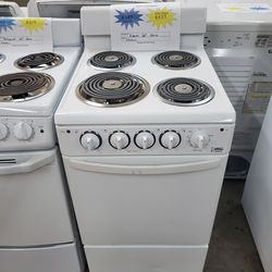 💚St Patrick's Sale! Like New 20 Inch Compact Estate Electric Stove-Warranty Included