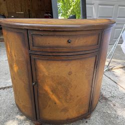 Side / Accent Table With World Map