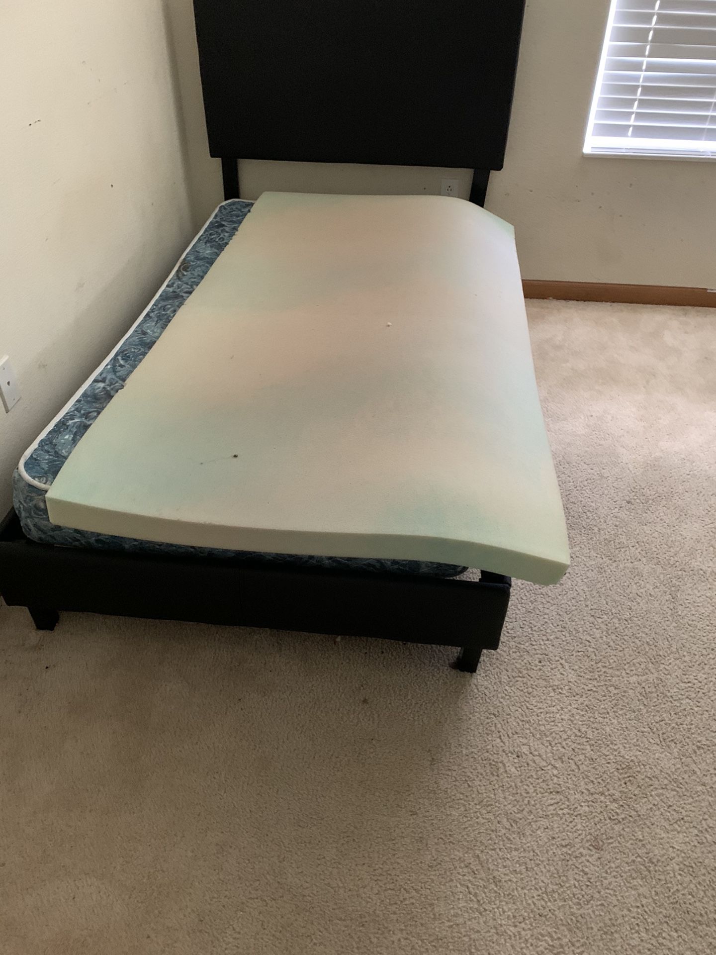 Twin panel bed $30