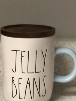 Rae Dunn Jelly Beans Mug With Lid