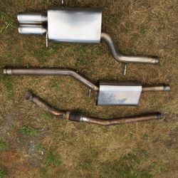 APR stage 2 exhaust system Audi A4 1.8t