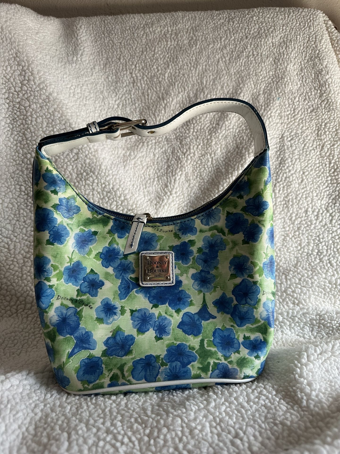 Dooney & Bourke - Blue Bougainvillea - Hobo Bag