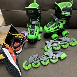 Heely Kids Sneakers  / Roller Skate With Roller Blade 