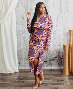 Diyanu Dress African Print