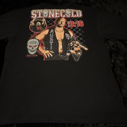 Mens 2XL WWE Stone Cold Steve Austin 3:16 Stunner Tshirt