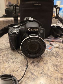 Complete Canon PowerShot SX50 HS Camera Bundle - 50x Zoom 📸 Ready to Shoot!