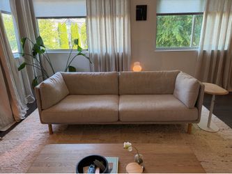Crate and Barrel Wells 83” Sofa