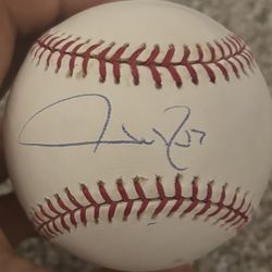 Jason Repko autographed baseball