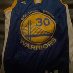 Stephen Curry #30 Golden State Warriors Adidas Jersey – Size M