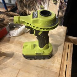 Ryobi Inflator With Battery