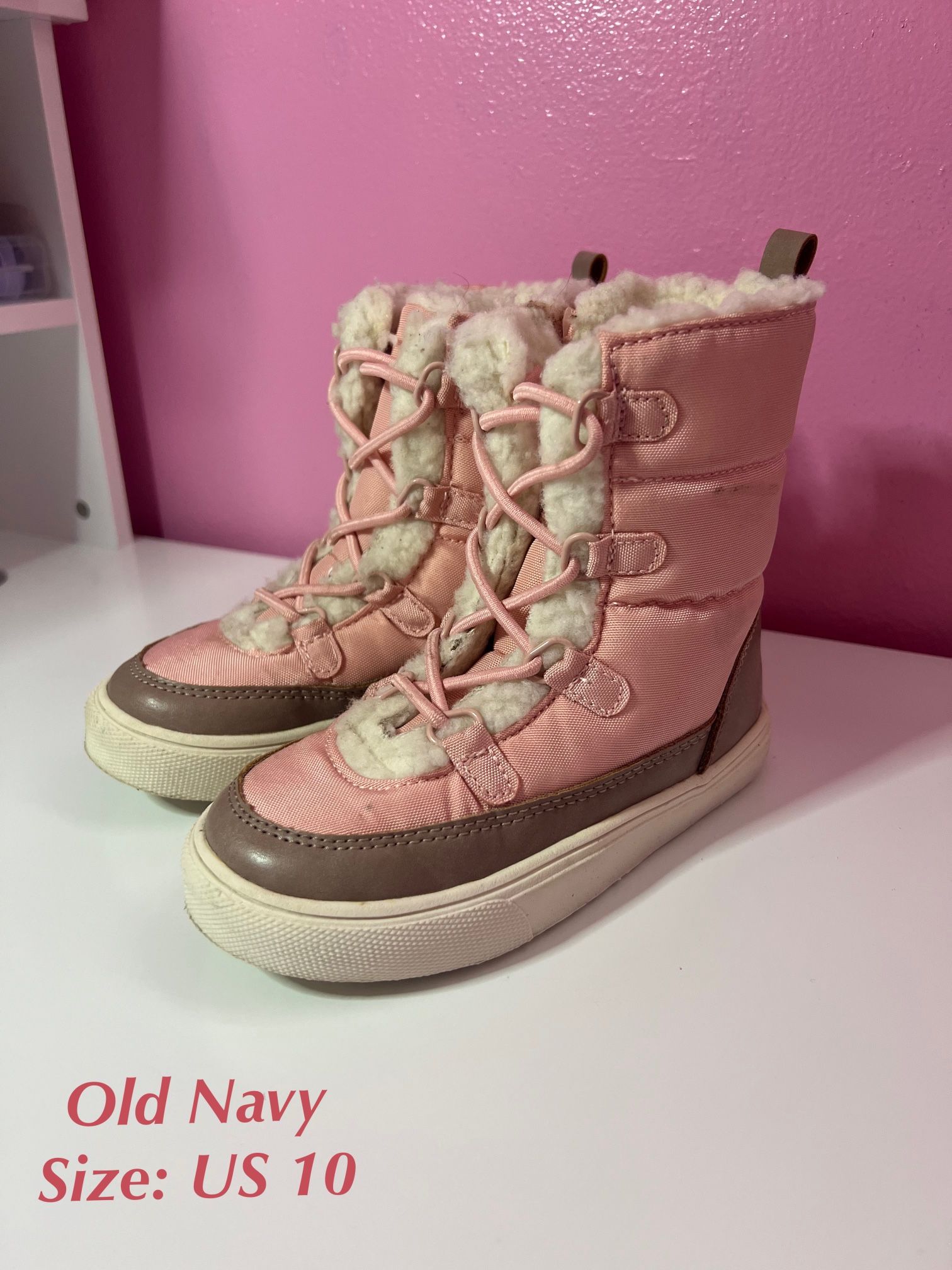Toddler Girl Winter / Snow Boots… Sizes 4 5 7 8 9 10