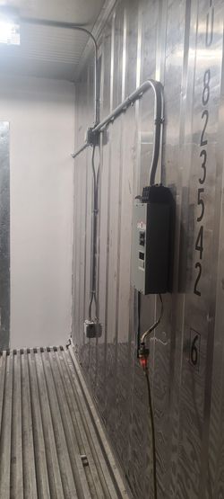 Container For Growing Set Up