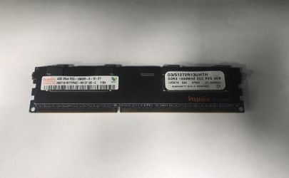 Hynix 4GB 2Rx4 PC3-10600R-9-10-E1 HMT151R7TFR4C-H9