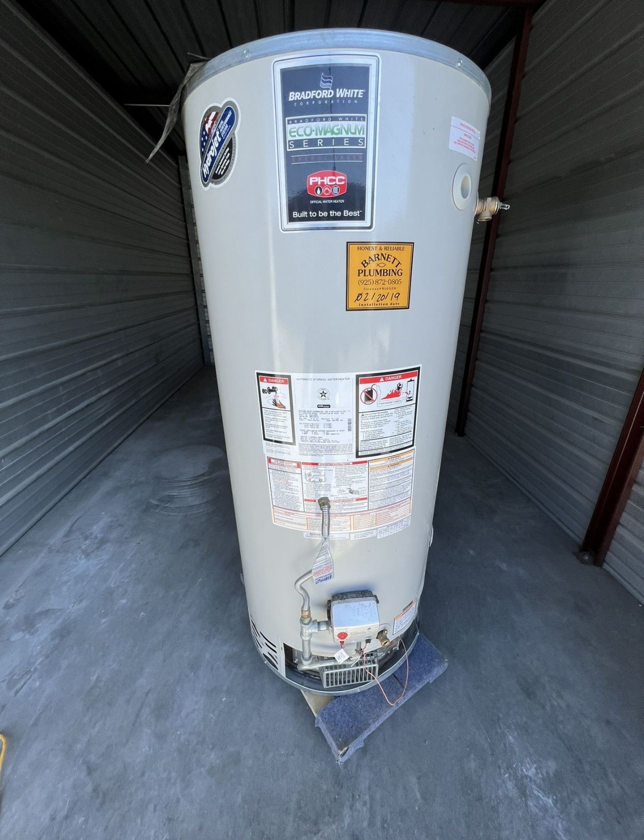 Bradford White 70Gal Water Heater