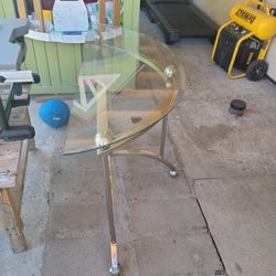 Glass Console Table