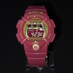 Casio Baby-G World Time 3188 BG-1005M Shock Resistant Digital Crystal Pink Watch
