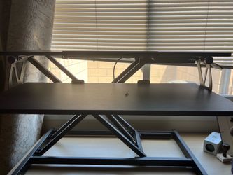 Sit stand desk mount