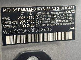 2003 Mercedes-Benz SL 500