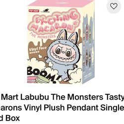 Authentic PopMart Exciting Macaron Labubu