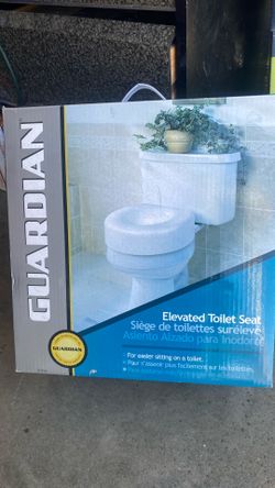 Guardian Locking Guardian Raised Toilet Seat 5"