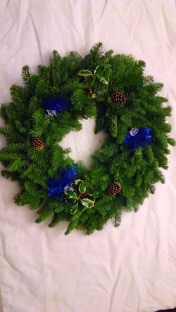 Fresh Christmas wreath