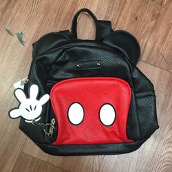 NWT Kids faux leather backpack