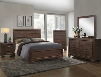 New 5pc. Queen Bedroom set
