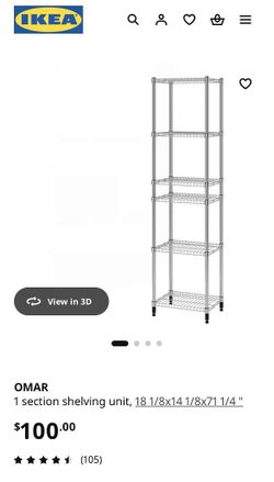 Ikea Omar Shelf