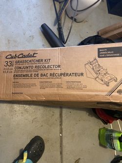 New Never Used Cub Cadet 33" Grass catcher