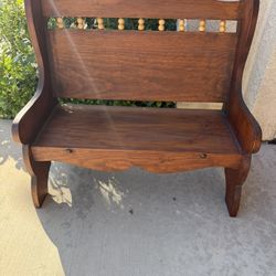 Wooden Time Out Chair Or Decor Chair