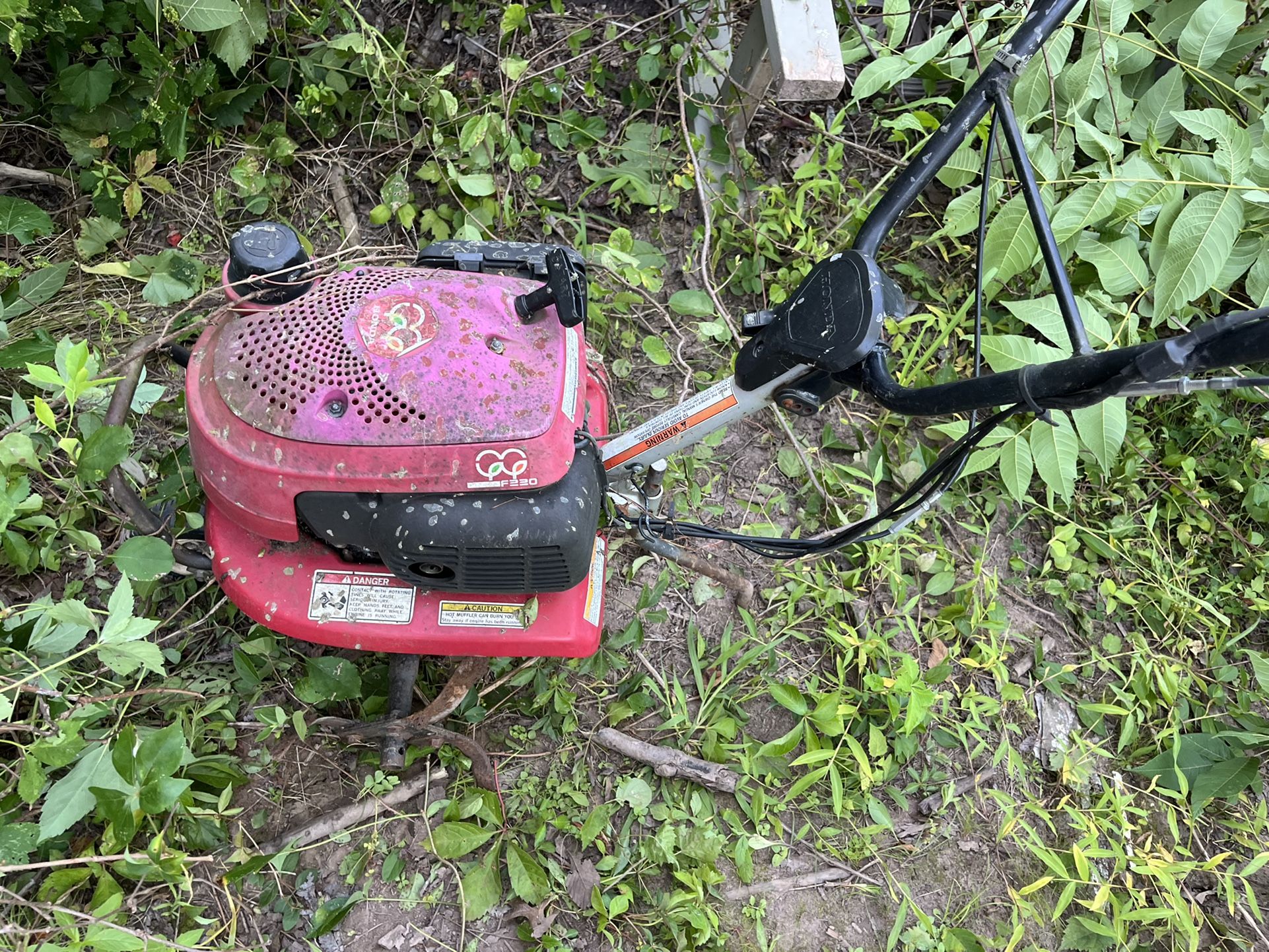 Honda tiller