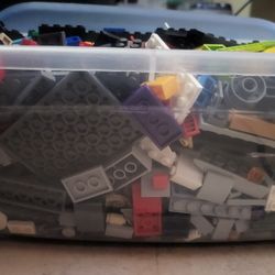 Bunches Of LEGO Bricks 2 Tubs Full 