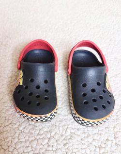 Kids Disney Pixar Cars Crocs Clogs Size 6