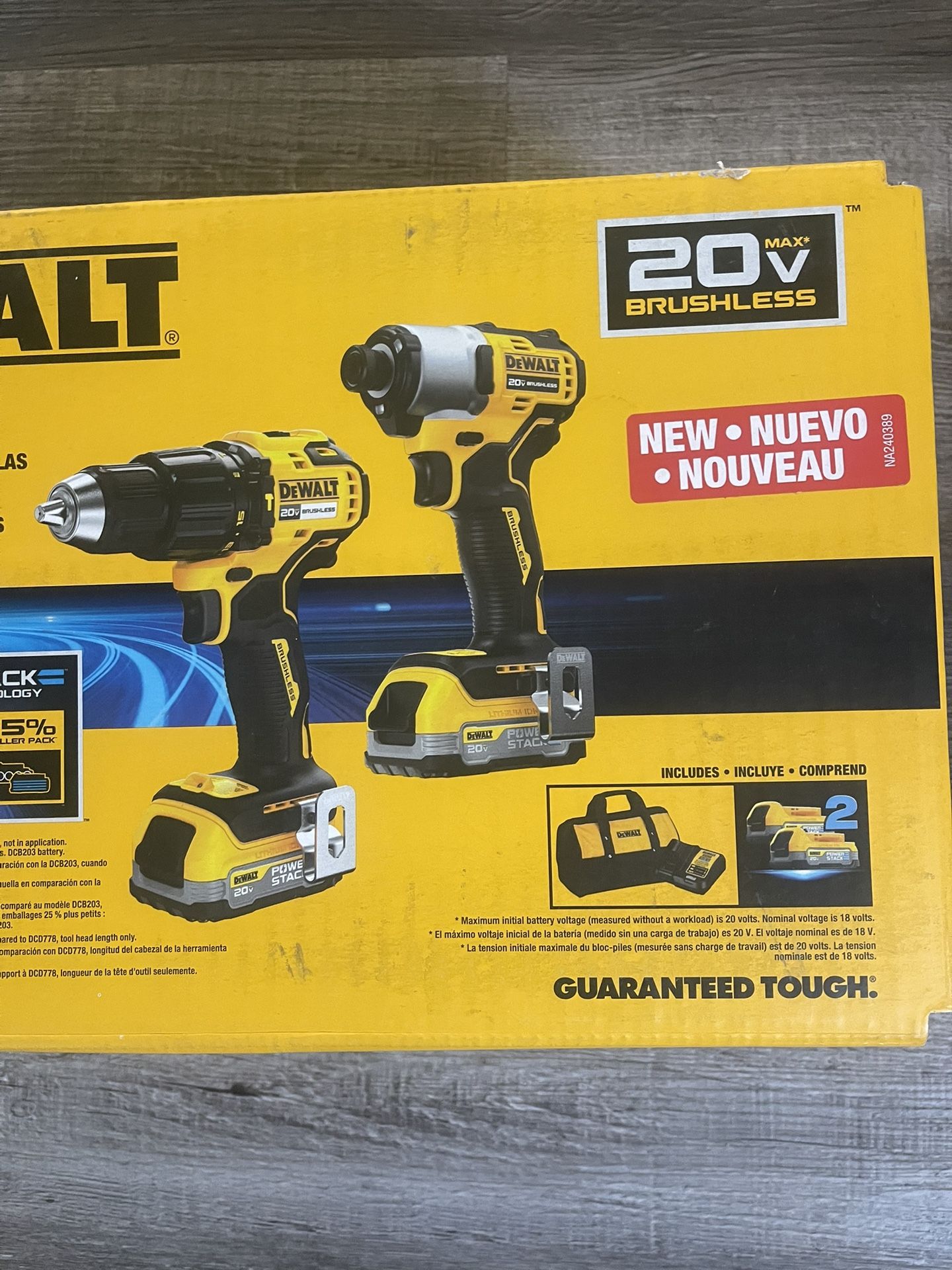DEWALT DRILLS COMBO KIT