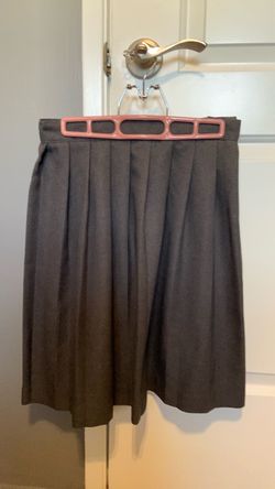 Girls grey uniform skirt Size small