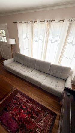 Burrow Nomad King Sectional with Chaise (Crushed Gravel) - priced to move