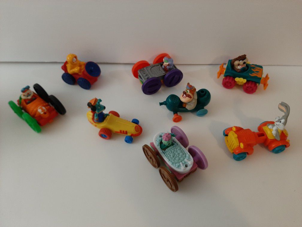 Lot of Vintage Disney Characters cars