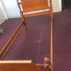 Cama De Madera Twiin