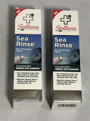 Photo Lot Of 2 Similasan Sea Rinse Ear Cleansing Sprays Brand New Free Ship Great Deal