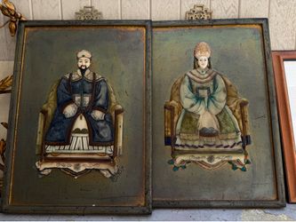 Pair of chinese vintage frames