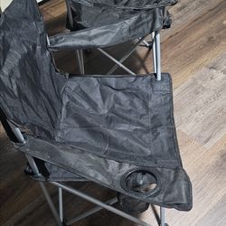 Set of 2 Foldable Camping Chairs – Portable