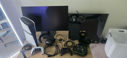 Ps5 pro, Xbox one X, monitor 32'